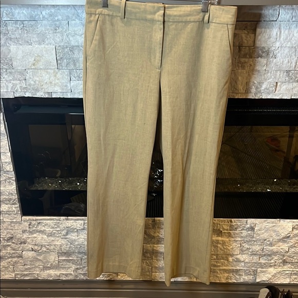 Talbots dark beige career pants size 12P - Picture 1 of 10